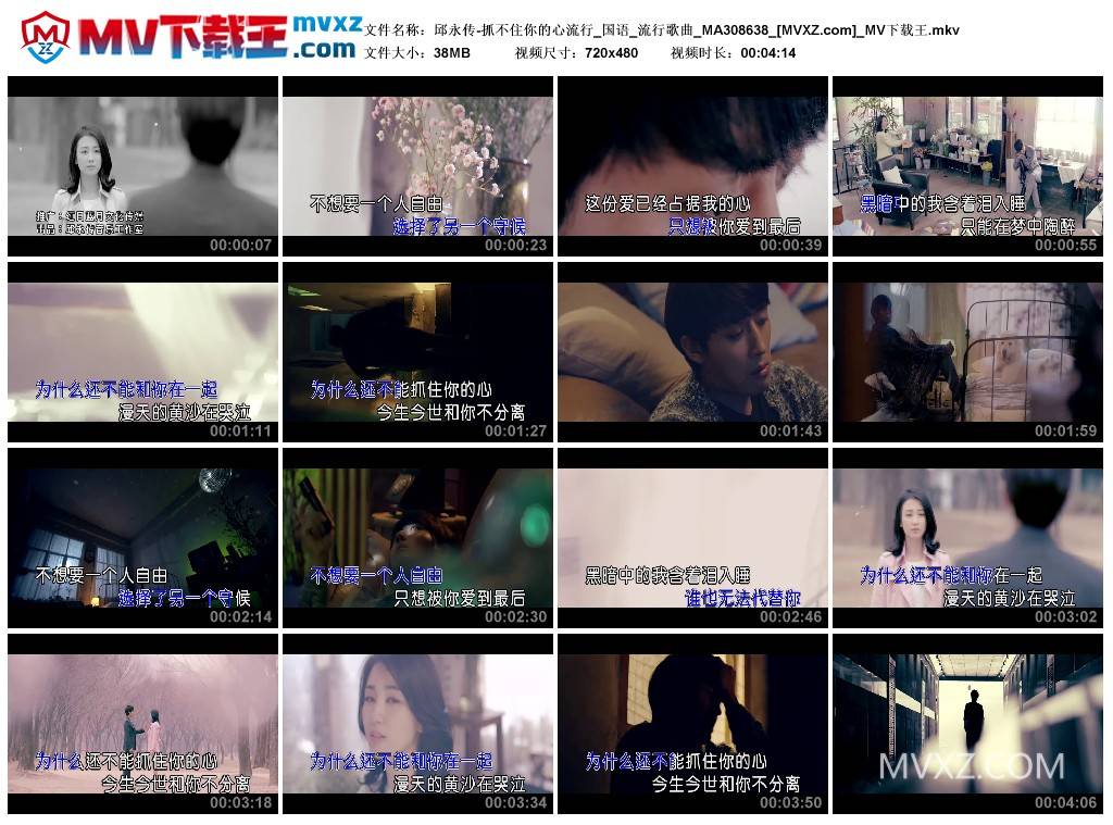 邱永传-抓不住你的心流行_国语_流行歌曲_MA308638